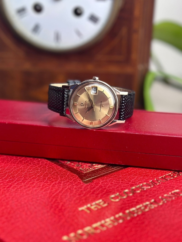 1972 Omega Constellation Dog-Leg - 18ct Rose Gold