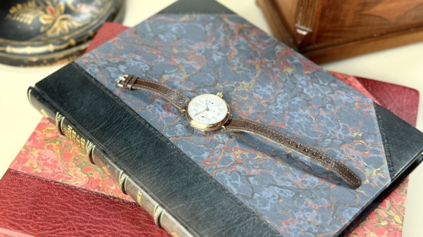 1920's Single Pusher Chronograph in 9ct Rose Gold - Image 7