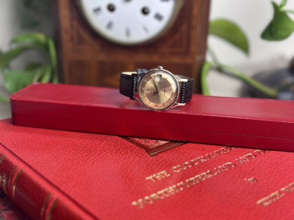 1972 Omega Constellation Dog-Leg - 18ct Rose Gold - Image 6