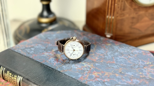 1920's Single Pusher Chronograph in 9ct Rose Gold - Image 4