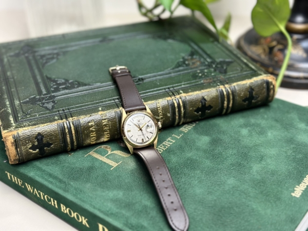 1972 Rolex Day-Date 1803 – 18ct Gold w/ Silver Linen Dial - Image 4