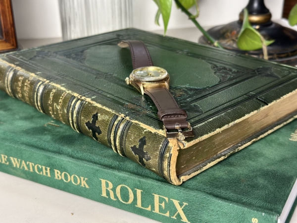 1972 Rolex Day-Date 1803 – 18ct Gold w/ Silver Linen Dial - Image 5