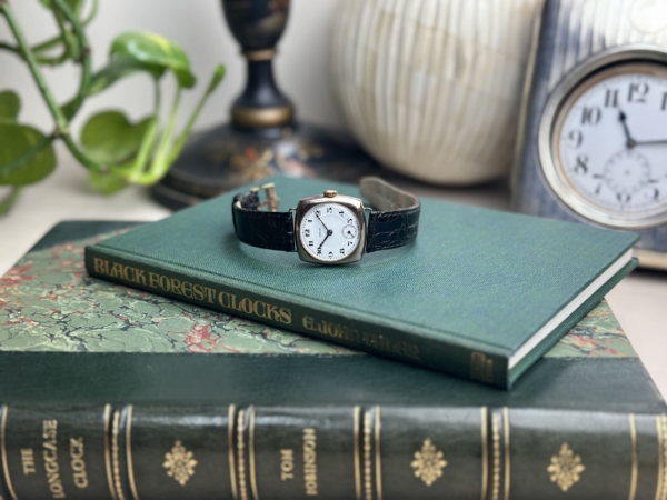Rolex Enamel Dial, Cushion Case in 9ct Rose Gold - Image 8