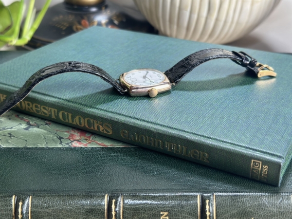 Rolex Enamel Dial, Cushion Case in 9ct Rose Gold - Image 6