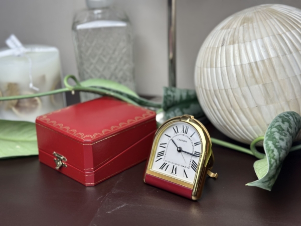 1980 Cartier Romane Pendulettes Alarm Clock - Image 2