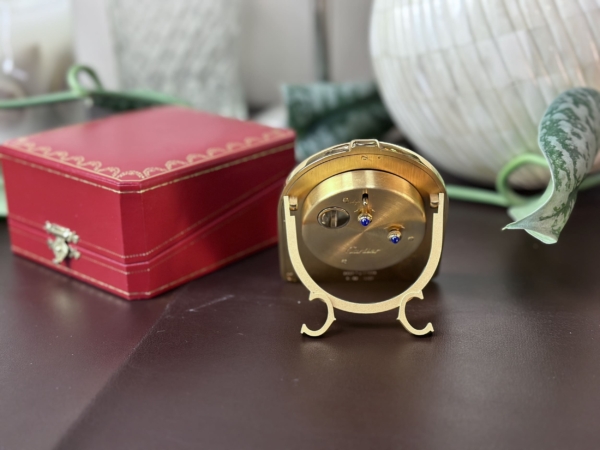 1980 Cartier Romane Pendulettes Alarm Clock - Image 4