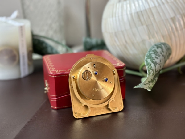 1980 Cartier Romane Pendulettes Alarm Clock - Image 5