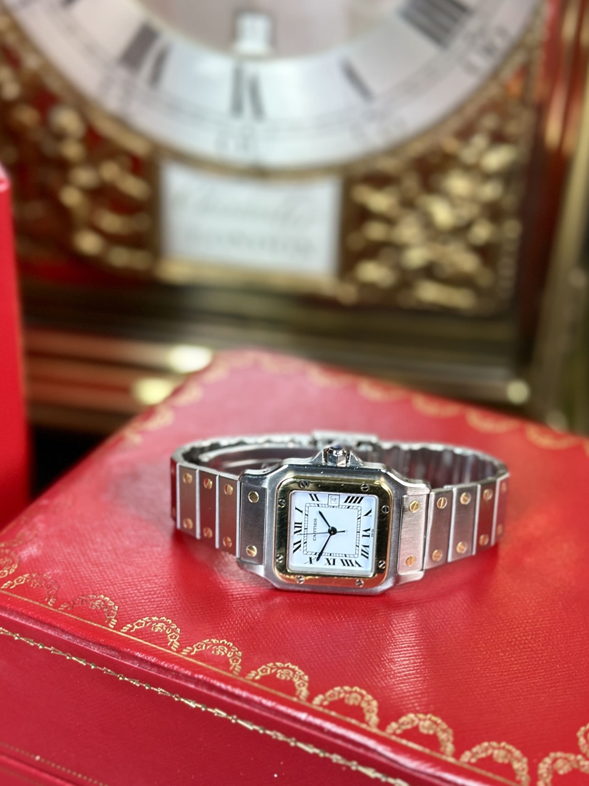 1990 Cartier Santos de Cartier Automatic - Mid Size - Image 7