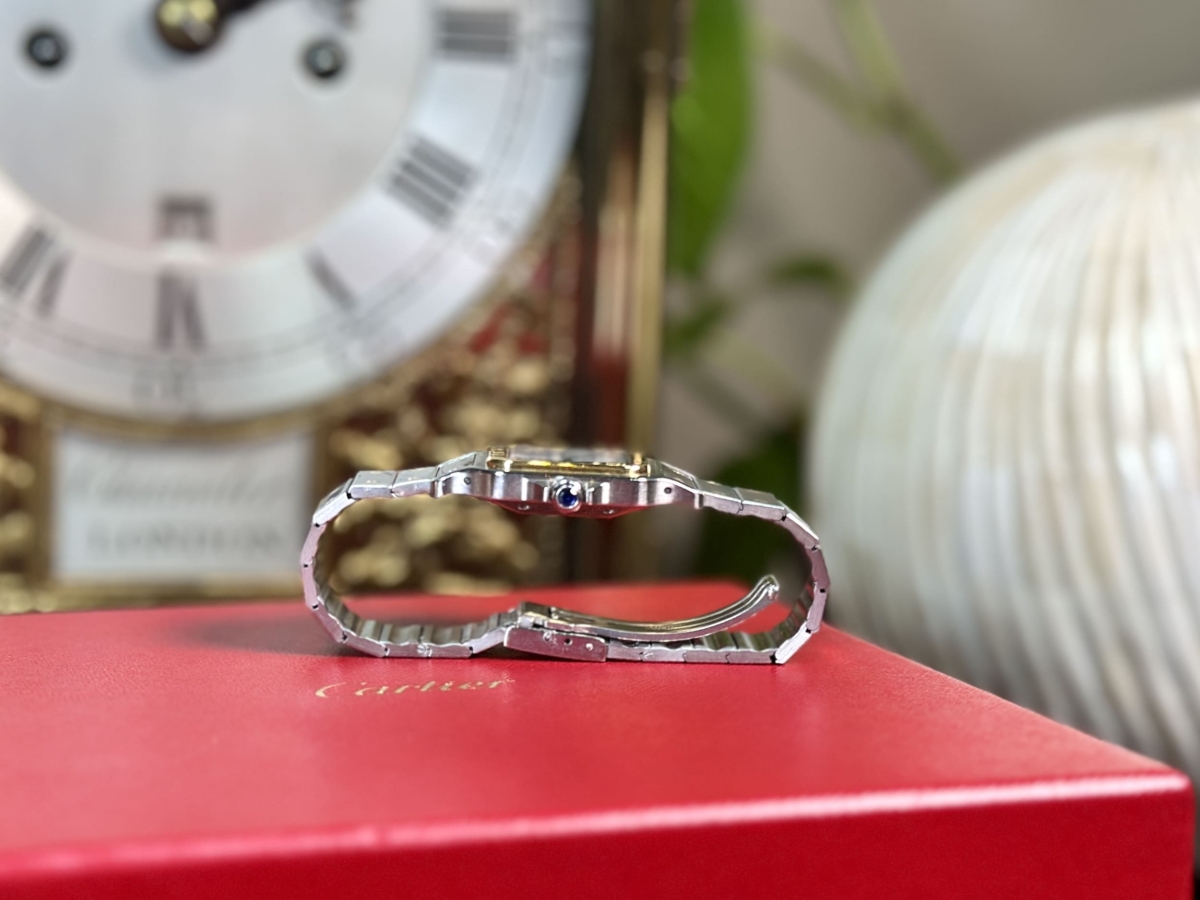 1990 Cartier Santos de Cartier Automatic - Mid Size - Image 4