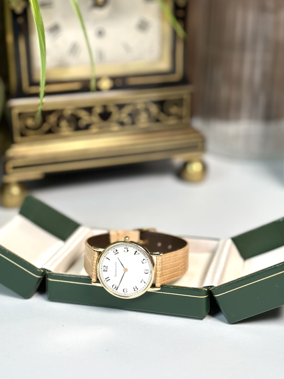 Tiffany & Co. in 14ct yellow gold w/ white numeral dial - Image 6