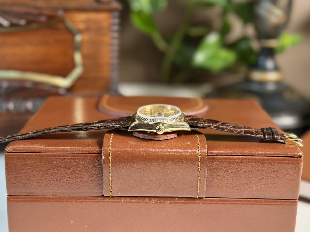 1981 Rolex Day-Date 18ct Yellow Gold - Champagne Dial - Image 6