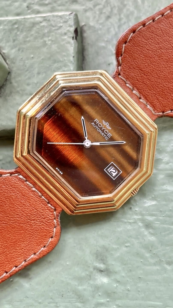 1970’s Royce Automatic - Tigers Eye Dial