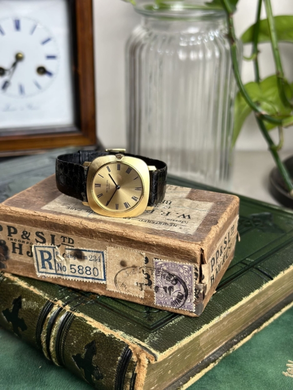 1970's Patek Philippe 18ct Gold, Ultra Thin Square - Image 6