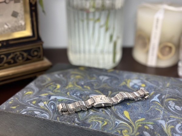 Cartier Tank Française S/S  - Diamond Set 2384 - Image 6