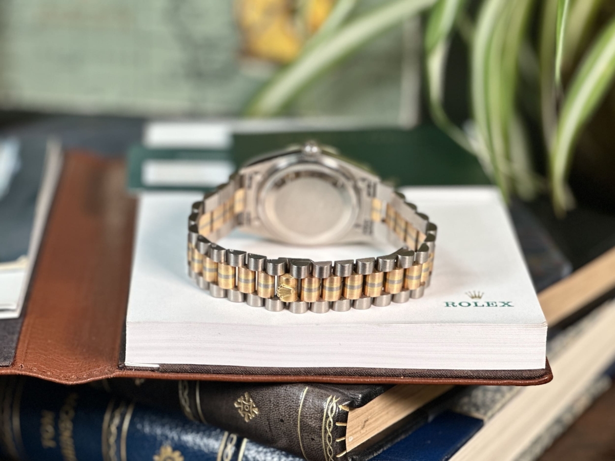 1986 Rolex Day-Date 18ct White, Yellow and Rose Gold 18039B “Tridor” - Image 5